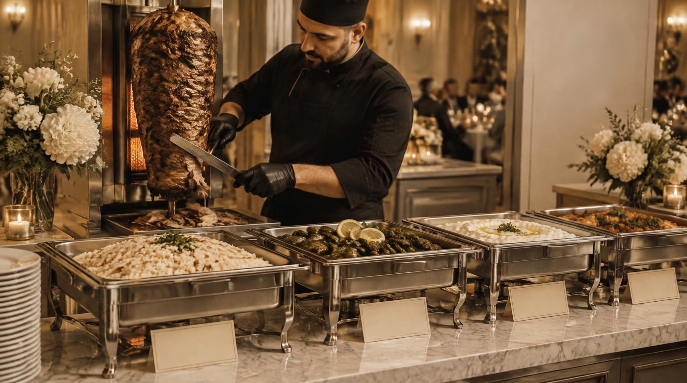Turkse bruiloft: Turkse Wedding Catering — Elegantie aan Tafel